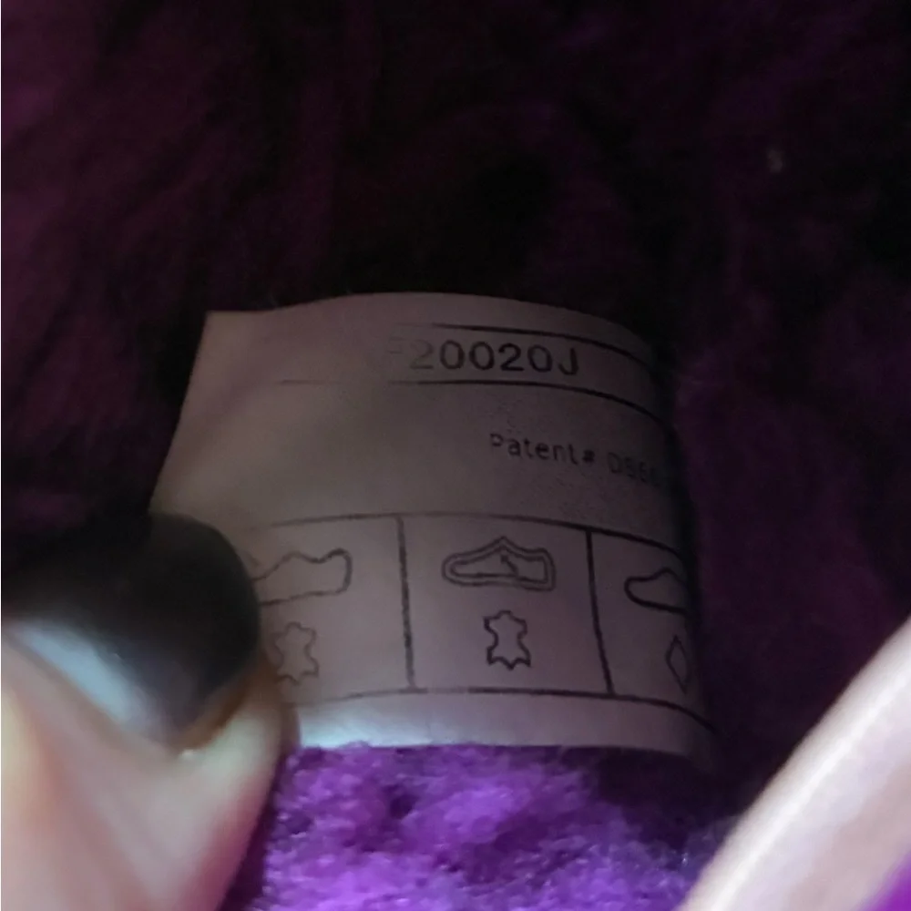 UGG Fluff Yeah Slide Berrylicious Multi Sheepskin Size 7 - Picture 8 of 9